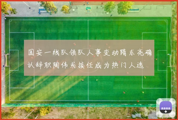 国安一线队领队人事变动隋东亮确认辞职陶伟或接任成为热门人选